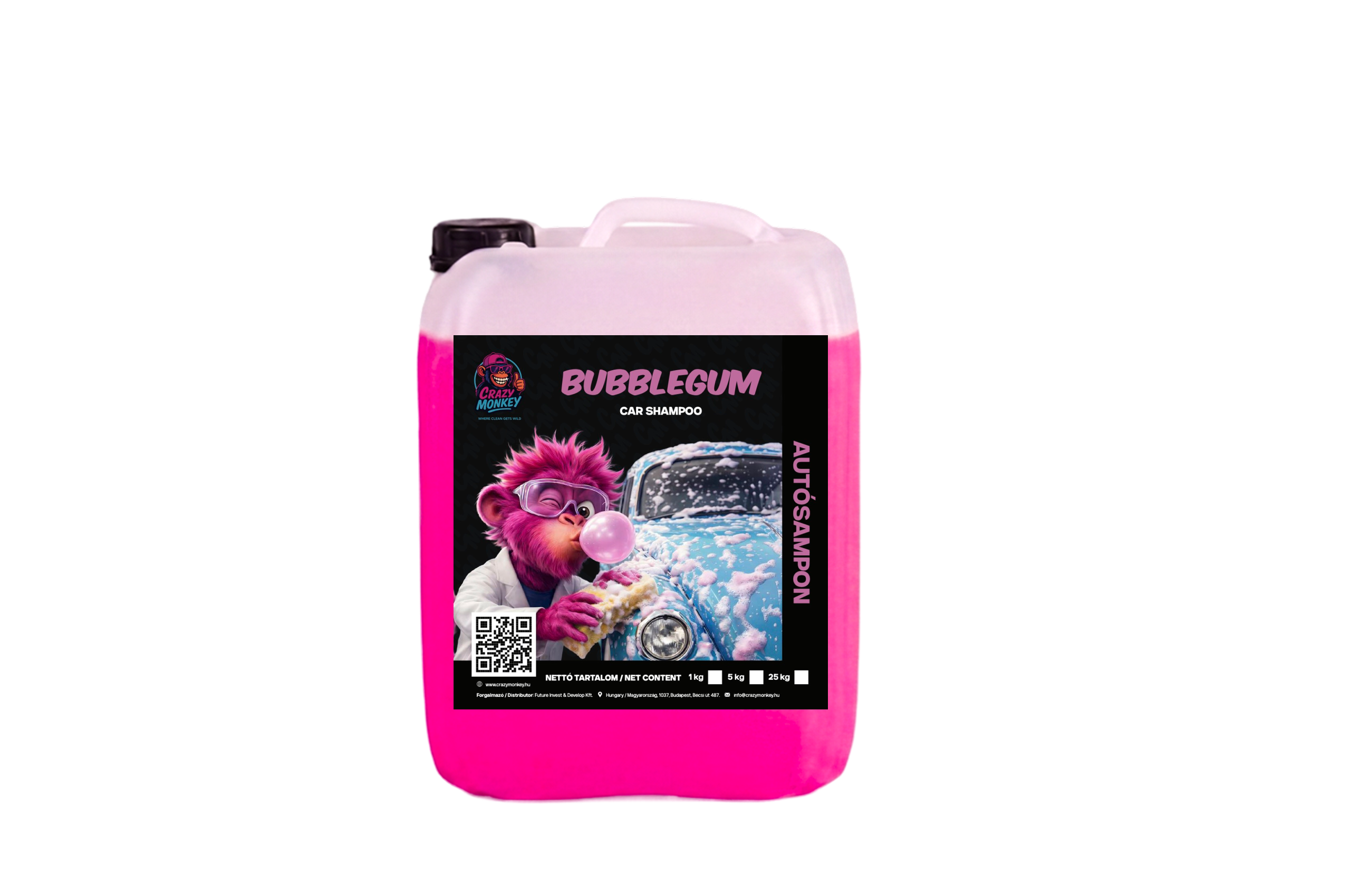 k_p BUBBLEGUM CAR SHAMPOO 5L - Image 1