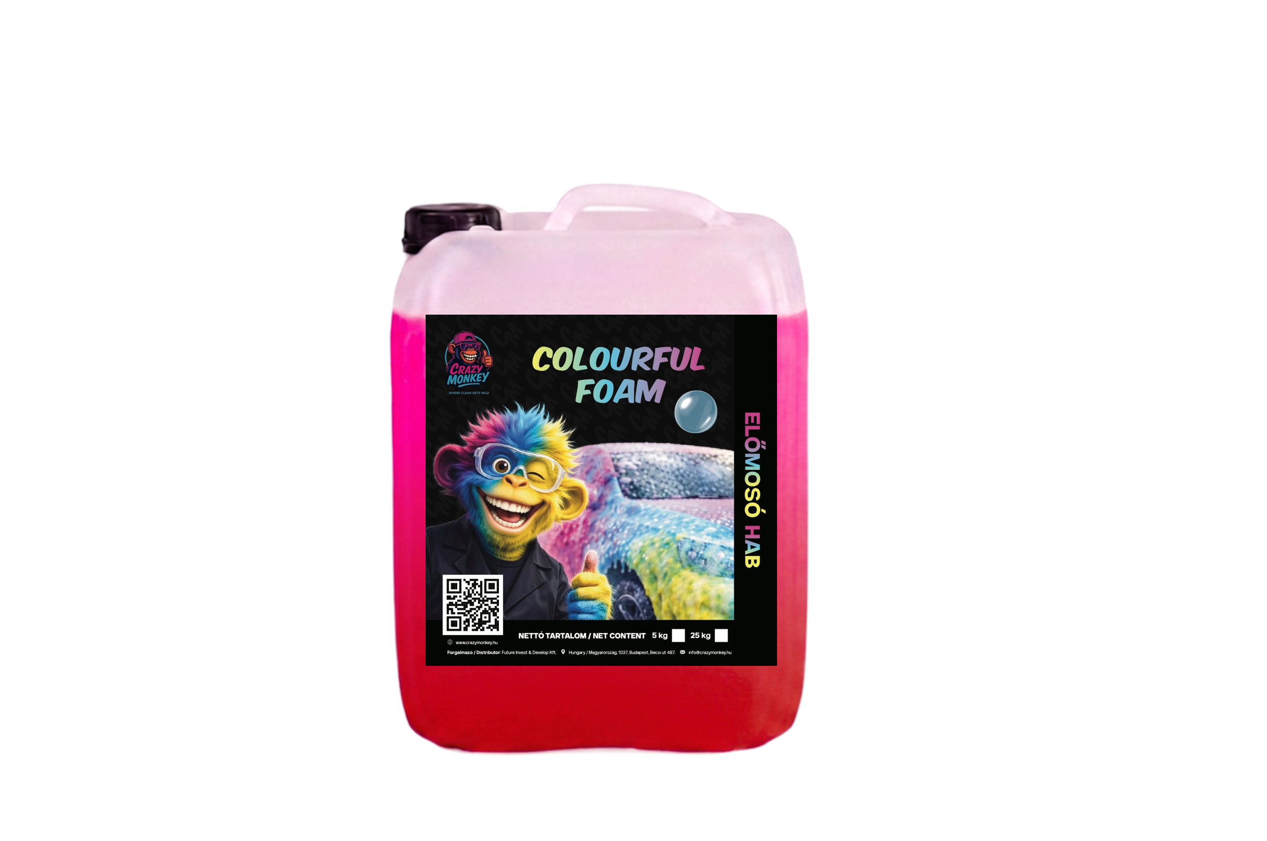 k_pr COLOURFUL FOAM PINK 5L - Image 1