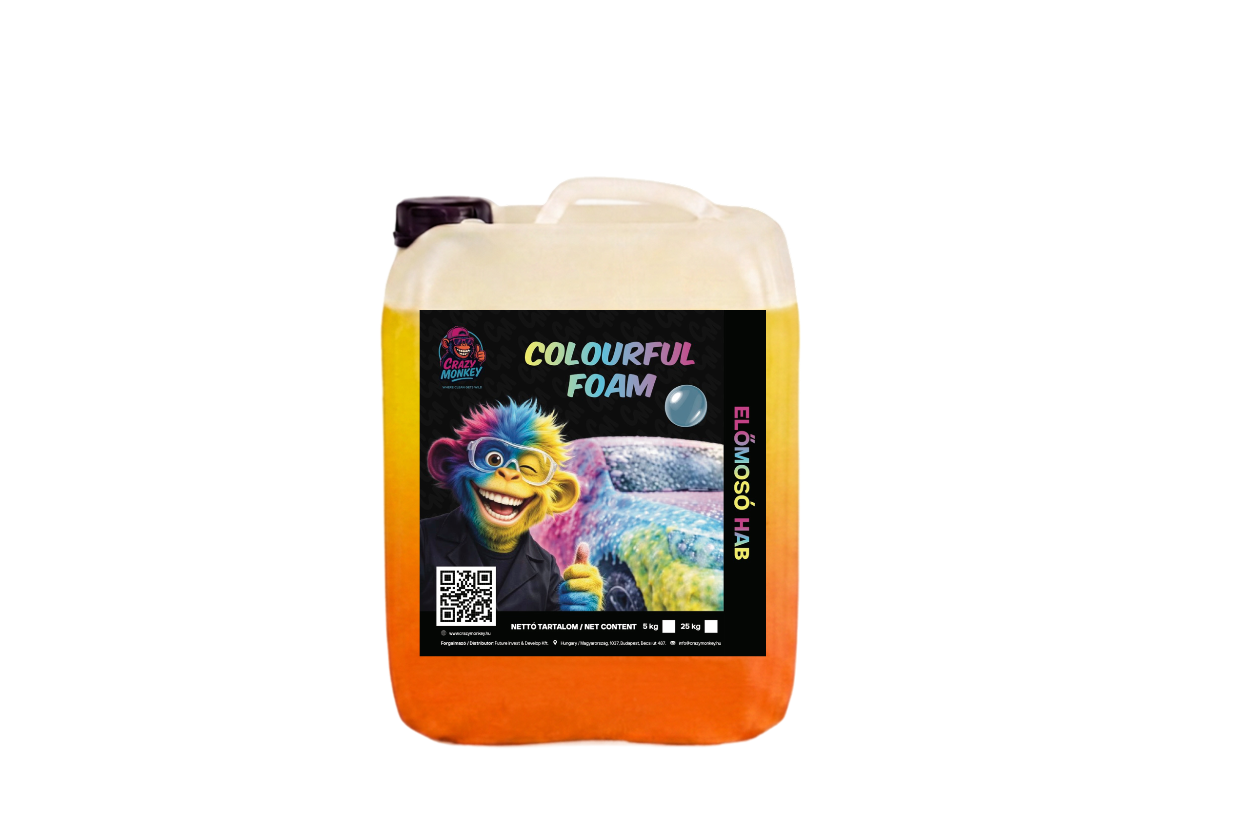 k_yo COLOURFUL FOAM YELLOW 5L - Image 1